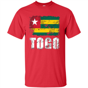 Togo Flag T-Shirt Togolese Republic T-shirt