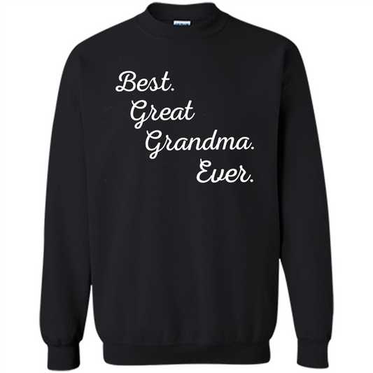 Best Great Grandma Ever T-shirt Gold