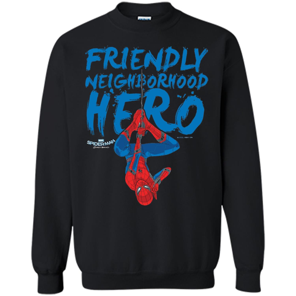 Homecoming Friendly Neighborhood Hero T-shirt Black
