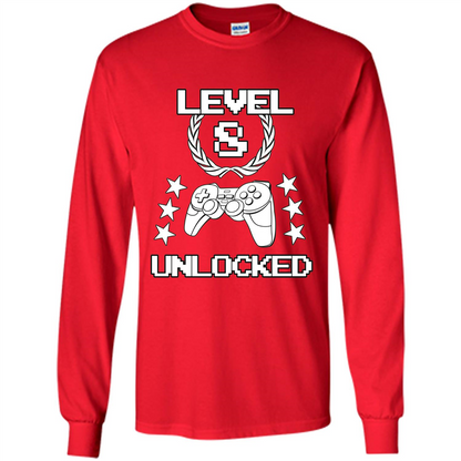Video Game T-shirt Legendary Gamers 8th Unlocked T-shirt