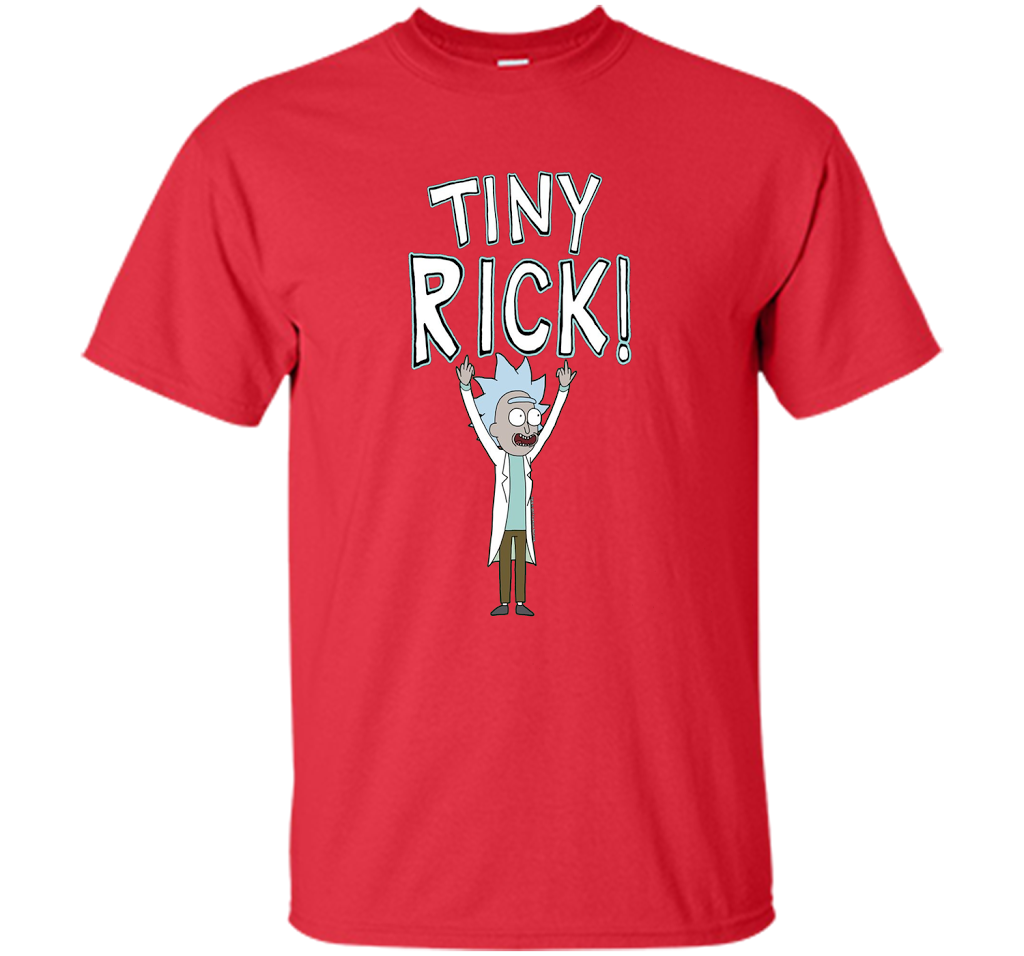 Rick &amp; Morty Tiny Rick! t-shirt Red