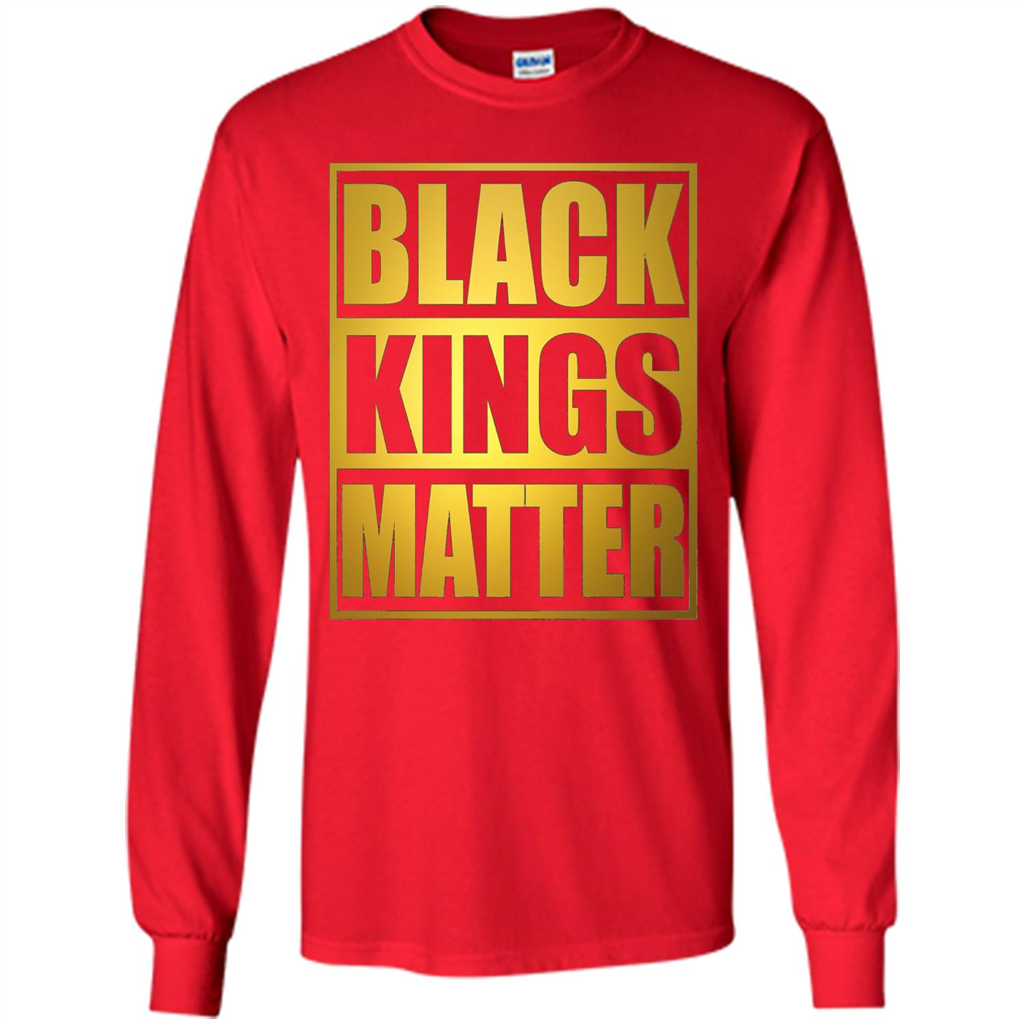 Black Kings Matter T-shirt Red