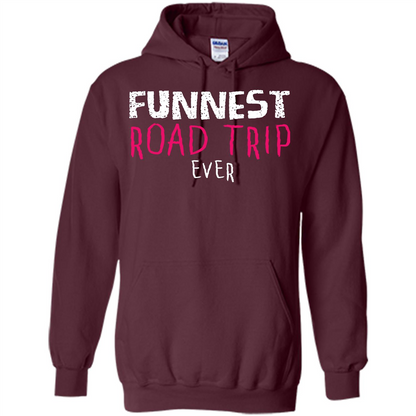 Summer. Funnest Road Trip Ever T-shirt Maroon