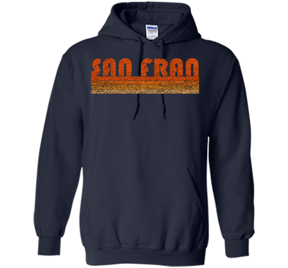 Vintage Retro San Francisco T-Shirt cool shirt Navy