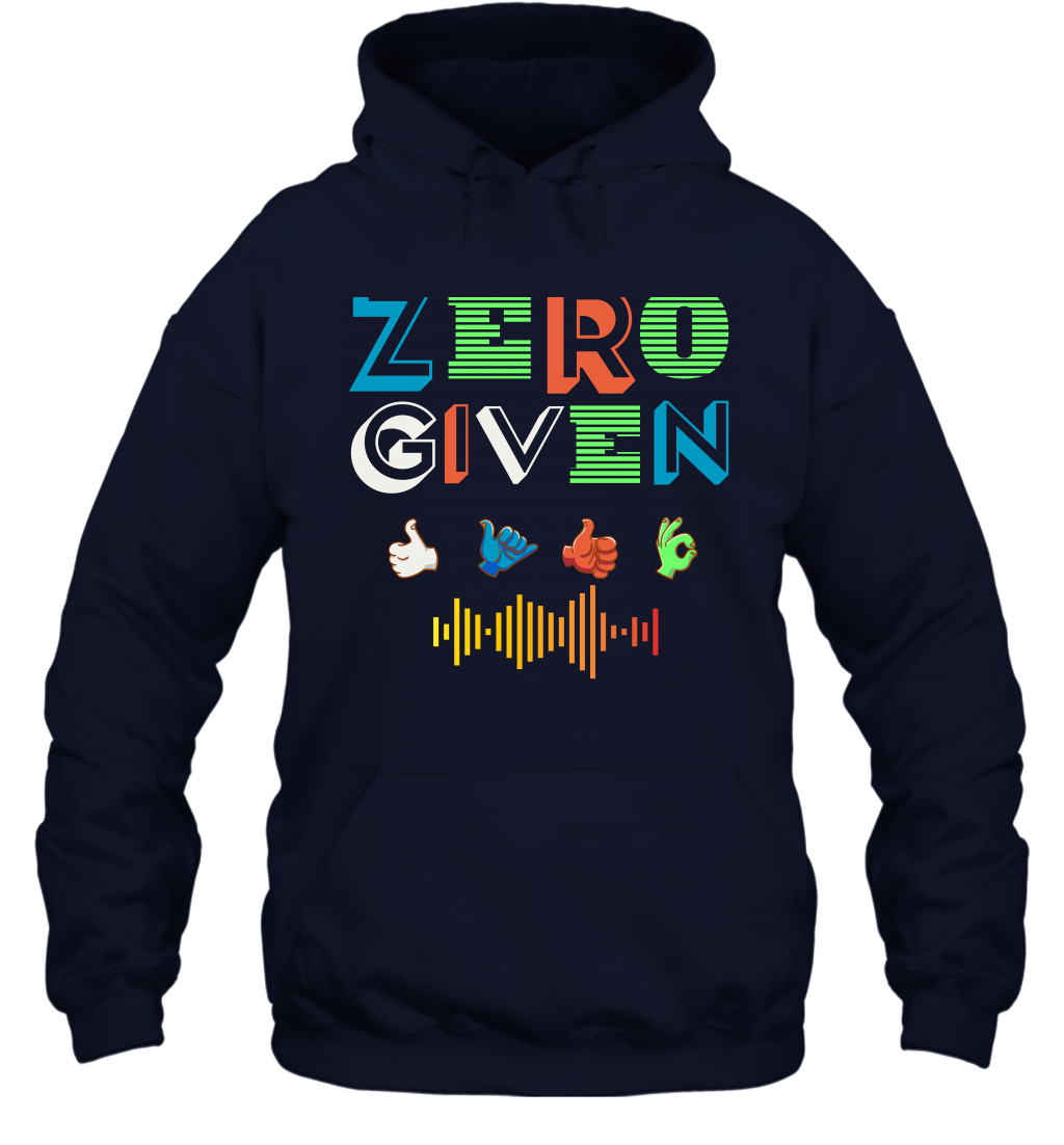 Zero Given Shirt Hoodie Hoodie Navy