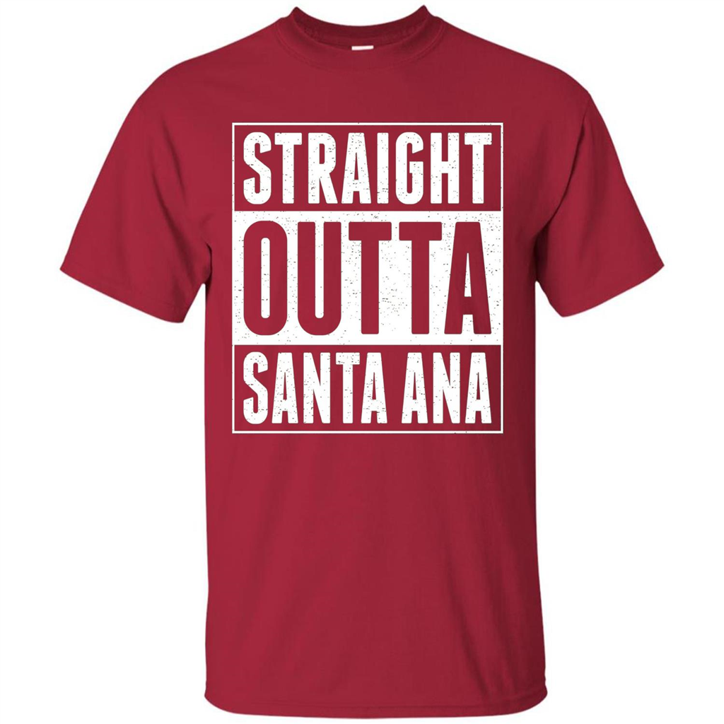 Straight Outta Santa Ana T-shirt Cardinal