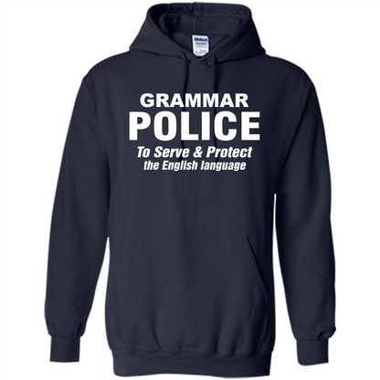 Grammar Police To Serve and Protect The English Language T-shirt