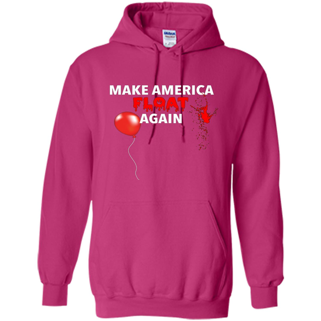Make America Float Again T-Shirt Halloween Horror T-shirt Heliconia