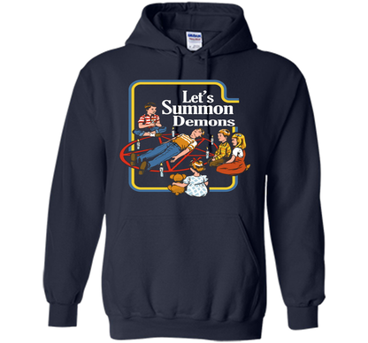 Let's Summon Demons T-Shirt Navy