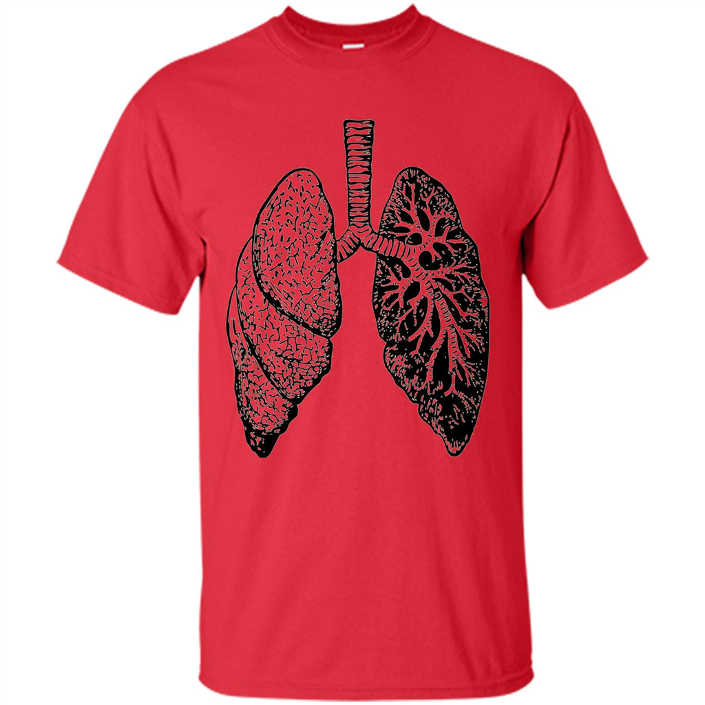 Lungs T-shirt Red