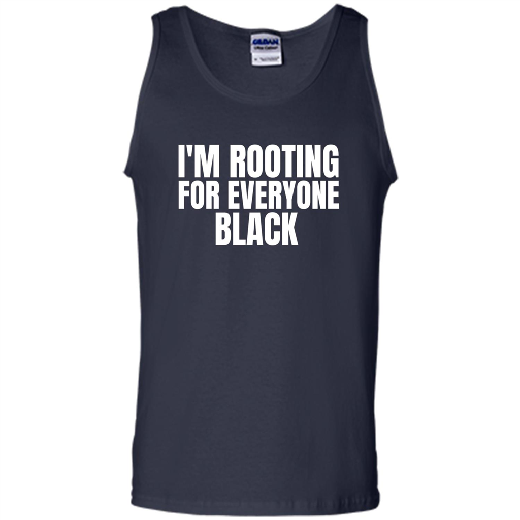I'm Rooting For Everyone Black T-Shirt Navy