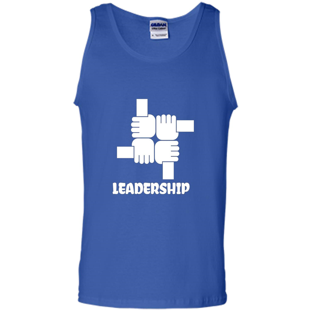 Leadership T-shirt Leadership And Management T-shirt Royal