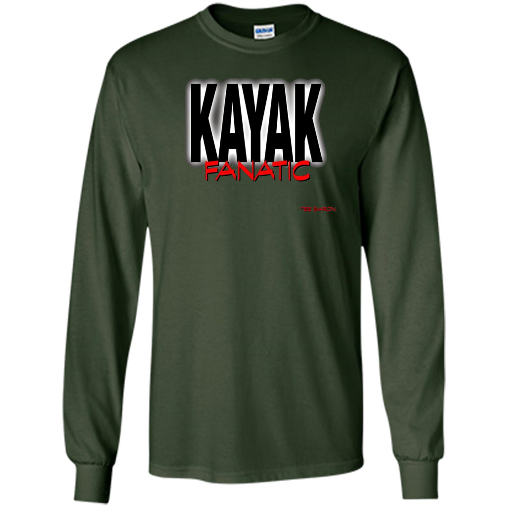 Kayak Fanatic T-Shirt Forest Green