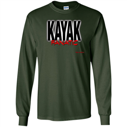 Kayak Fanatic T-Shirt Forest Green