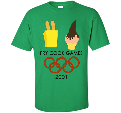 Fry Cook Games Limited Edition cool shirt Irish Green