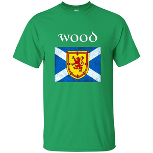 Scottish Clan Wood T-shirt