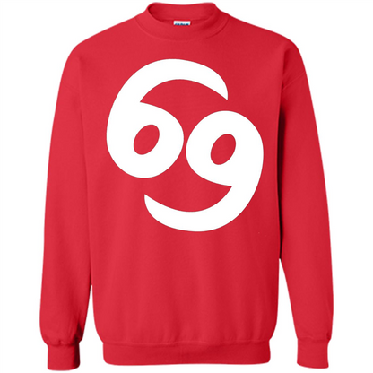 Cancer Zodiac T-shirt Red