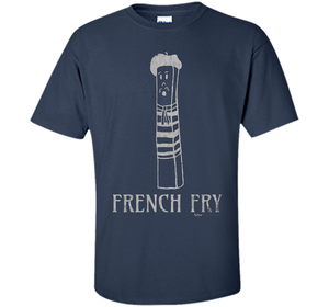 Vintage Paris French Fry T Shirt Men Women and Kids t-shirt