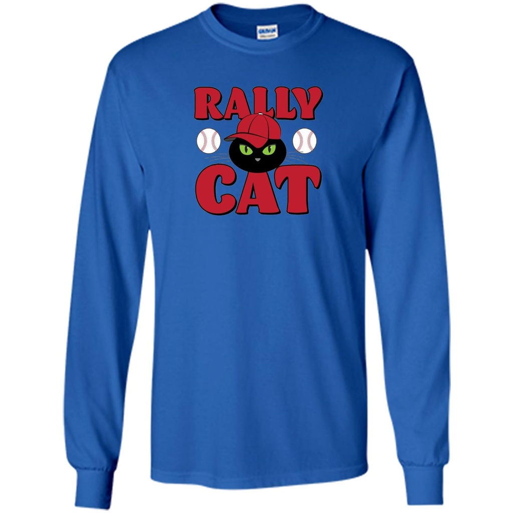 Rally Cat Baseball T-shirt