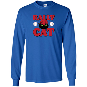 Rally Cat Baseball T-shirt