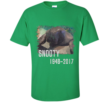 Snooty The Manatee T-shirt Irish Green