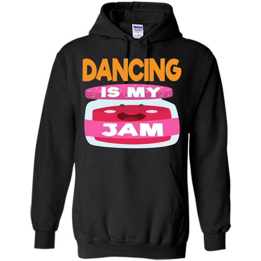 Dancing T-shirt Dancing Is My Jam Black