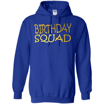 Birthday Squad T-shirt Royal