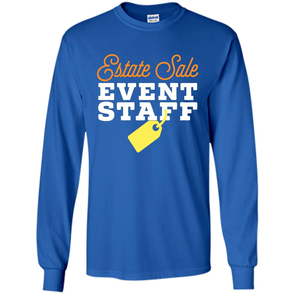 Estate Sale Event Staff T-shirt Royal