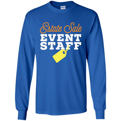 Estate Sale Event Staff T-shirt Royal