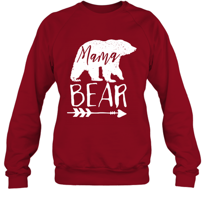 Mama Bear Shirt Sweatshirt Sweatshirt Cardinal Red