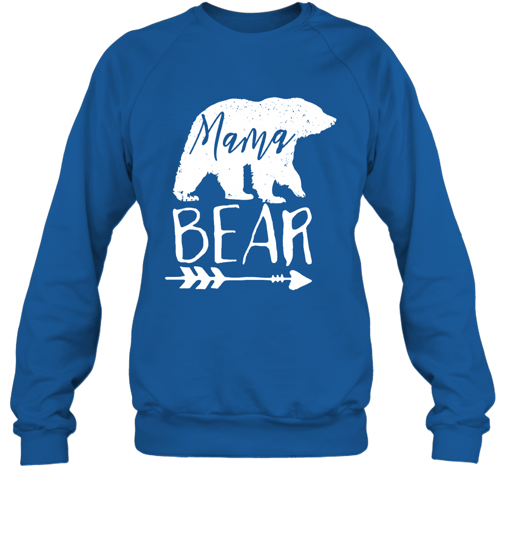 Mama Bear Shirt Sweatshirt Sweatshirt Royal