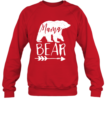 Mama Bear Shirt Sweatshirt Sweatshirt Red