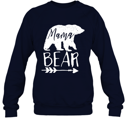 Mama Bear Shirt Sweatshirt Sweatshirt Navy