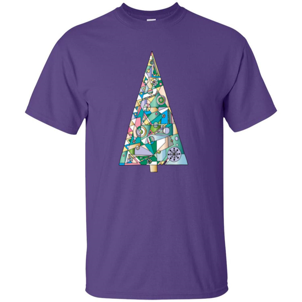 Xmas Tree T-shirt Purple