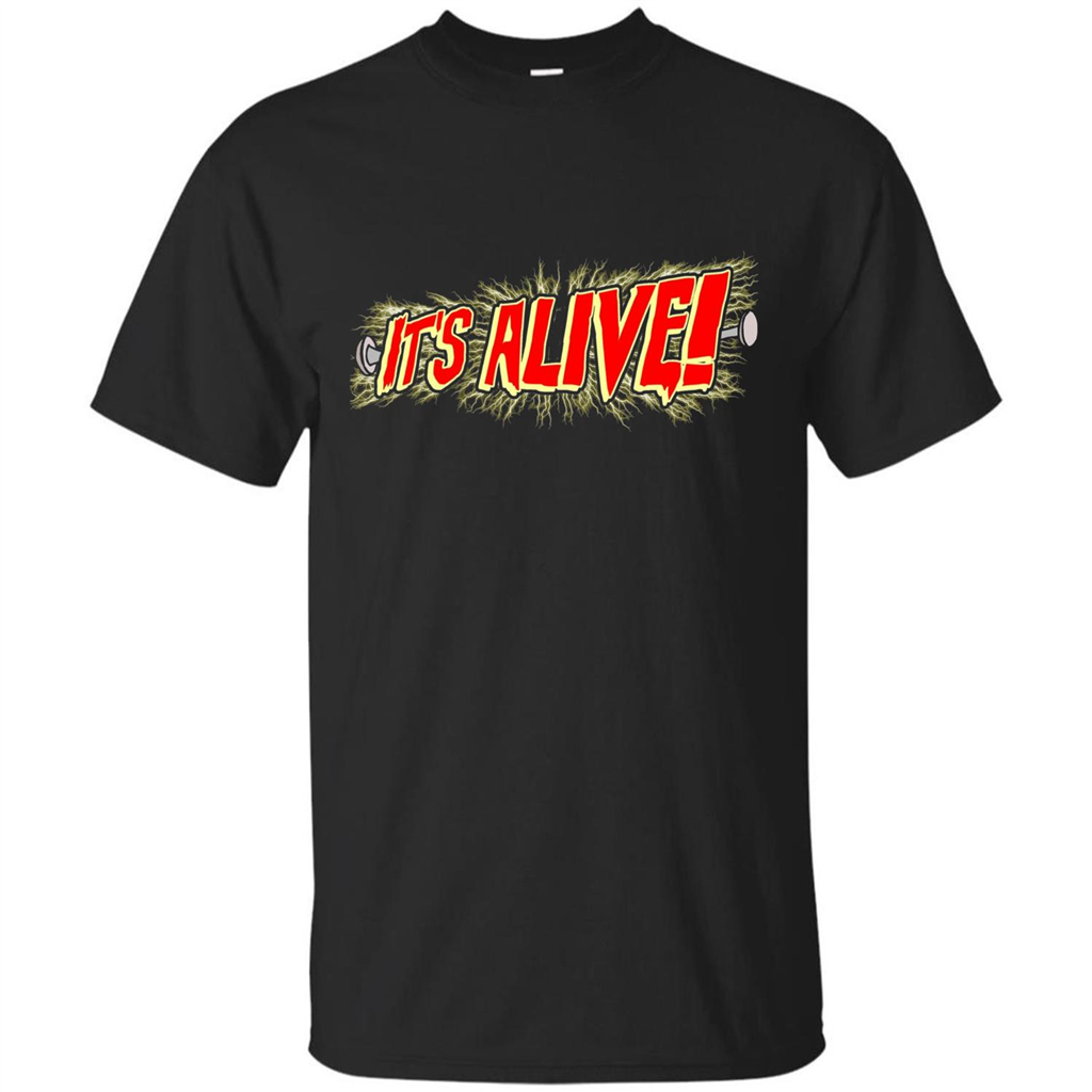 It's Alive Frankenstein T-shirt Black