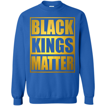 Black Kings Matter T-shirt Royal