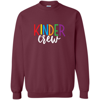 Cute Kindergarten Teacher Team T-shirt Maroon