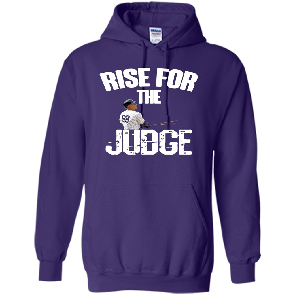 All Rise For The Judge Shirt 99 Baseball T-shirt Purple