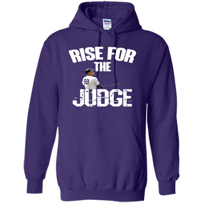 All Rise For The Judge Shirt 99 Baseball T-shirt Purple