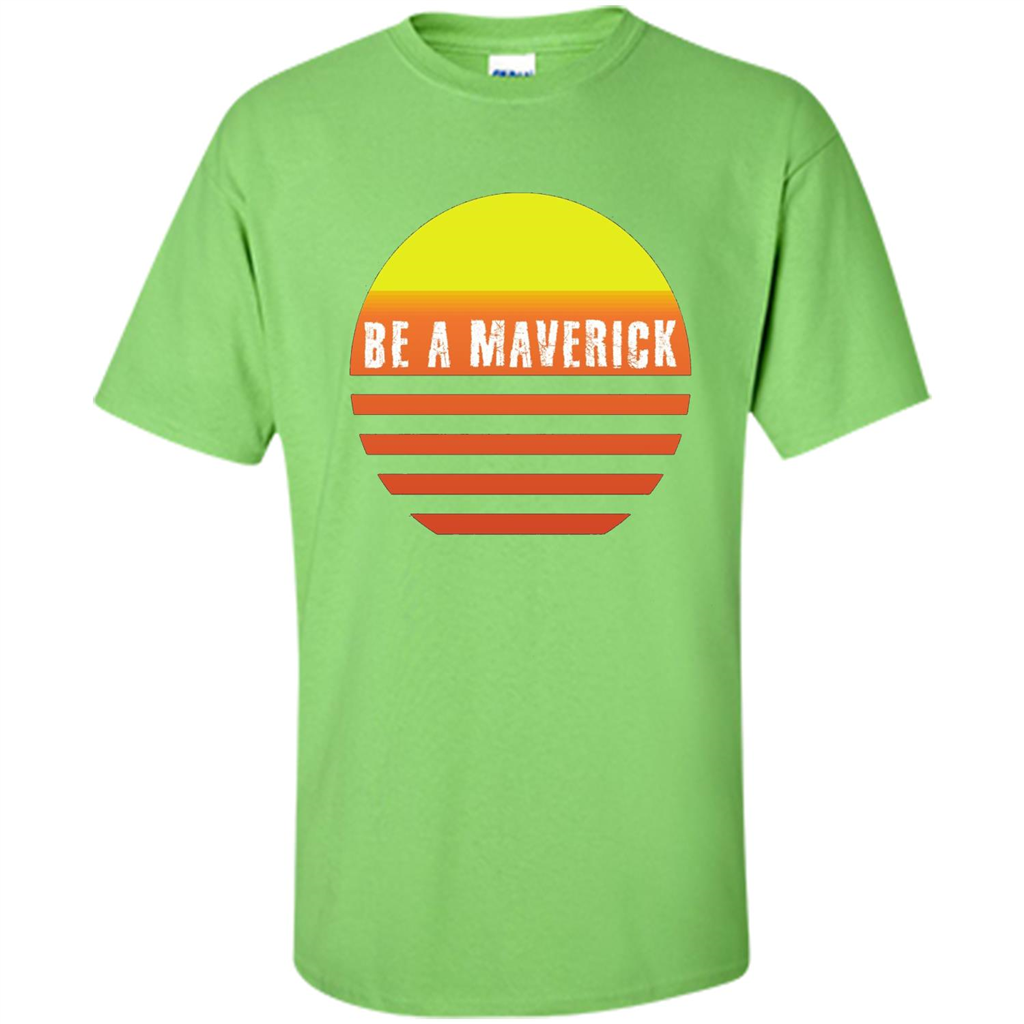 Be A Maverick t-shirt Lime