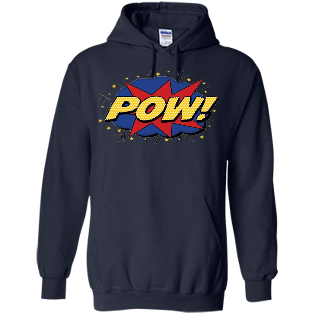 POW Comic Book Bubble T-shirt Navy