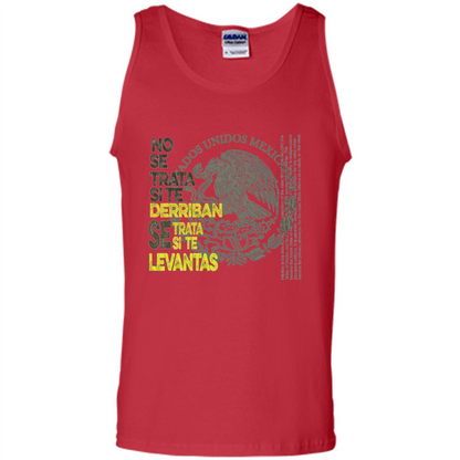 Mexican Pride With A Positive Message T-Shirt Red