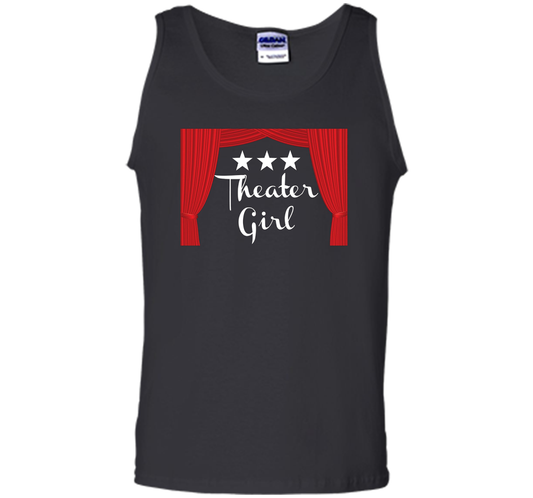 Theater Girl T-Shirt, Drama, Actors shirt Black