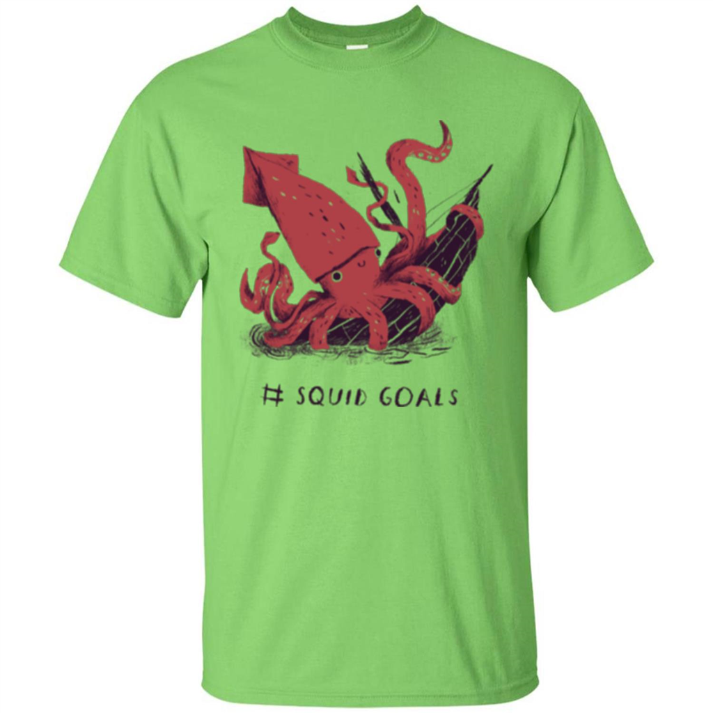 Squid Goals T-shirt Squad Goals T-shirt Lime