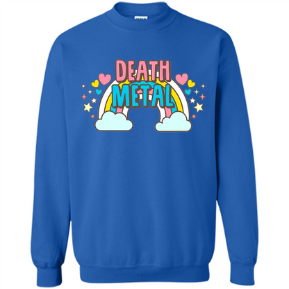Death Metal Rainbow Cute T-Shirt Royal