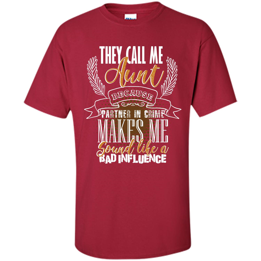 Funny Aunt T-shirt They Call Me Aunt Cardinal