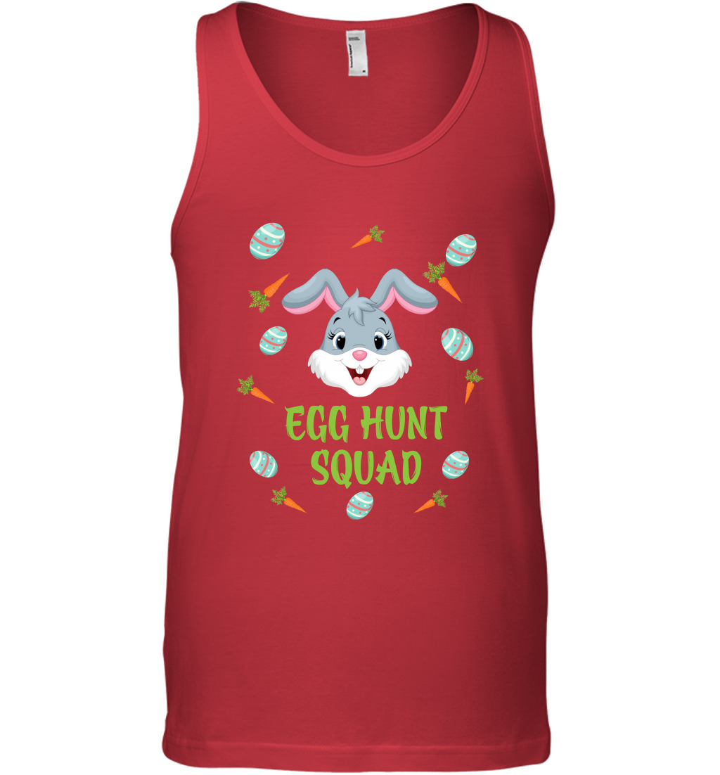 Egg Hunt Squad Happy Easter Day Shirt Tank Top Red