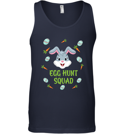 Egg Hunt Squad Happy Easter Day Shirt Tank Top Navy