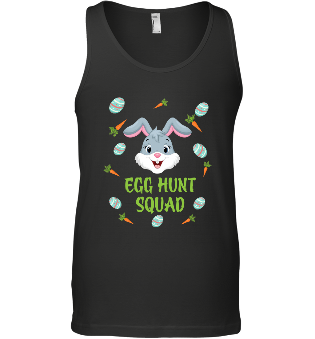 Egg Hunt Squad Happy Easter Day Shirt Tank Top Black