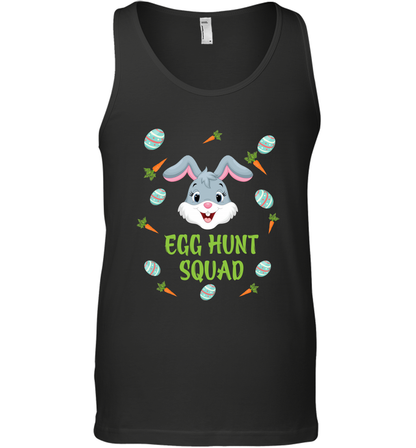 Egg Hunt Squad Happy Easter Day Shirt Tank Top Black